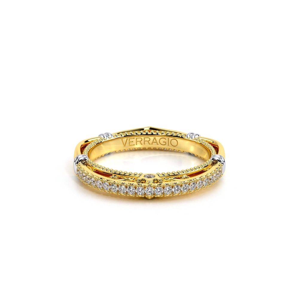 14K Yellow Gold PARISIAN-129WSB Band