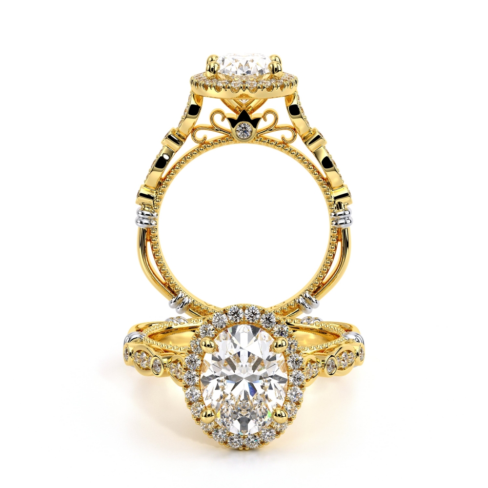 18K Yellow Gold PARISIAN-136OV Ring