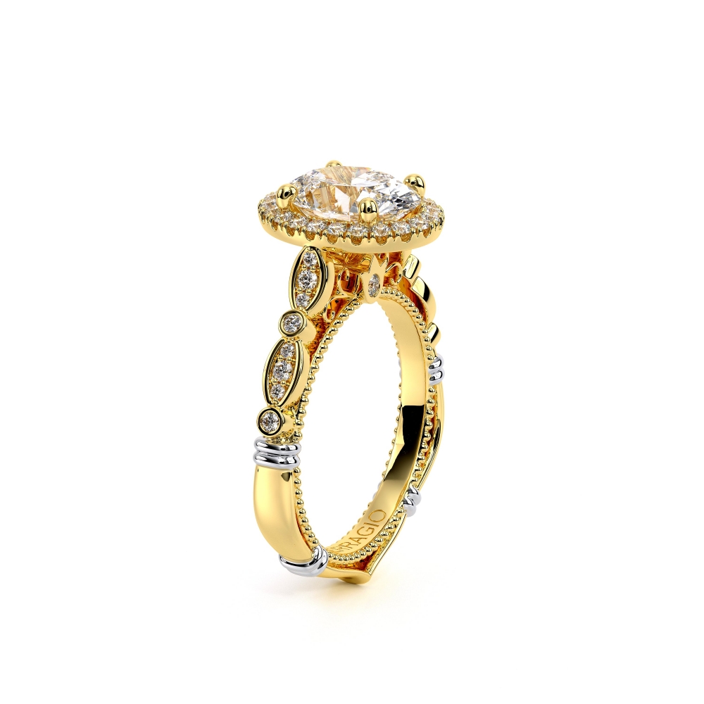18K Yellow Gold PARISIAN-136OV Ring