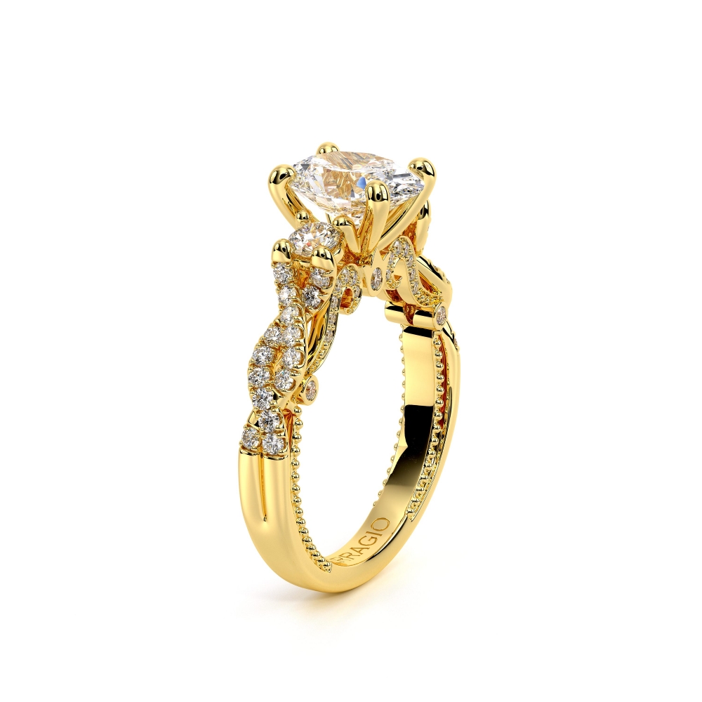 18K Yellow Gold INSIGNIA-7074OV Ring
