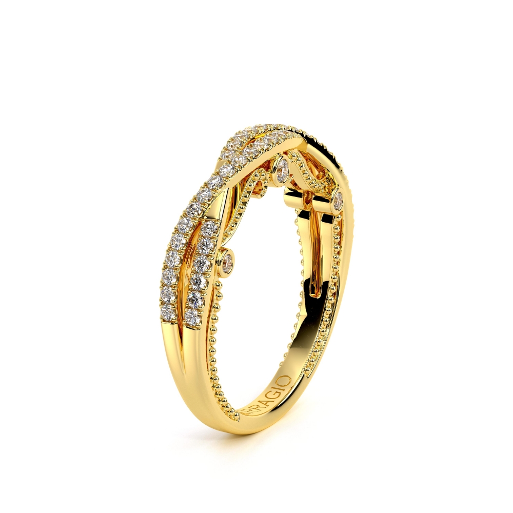 18K Yellow Gold INSIGNIA-7084W-TT Band