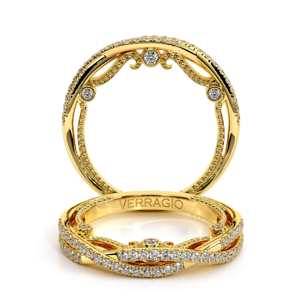 18K Yellow Gold INSIGNIA-7084W-TT Band