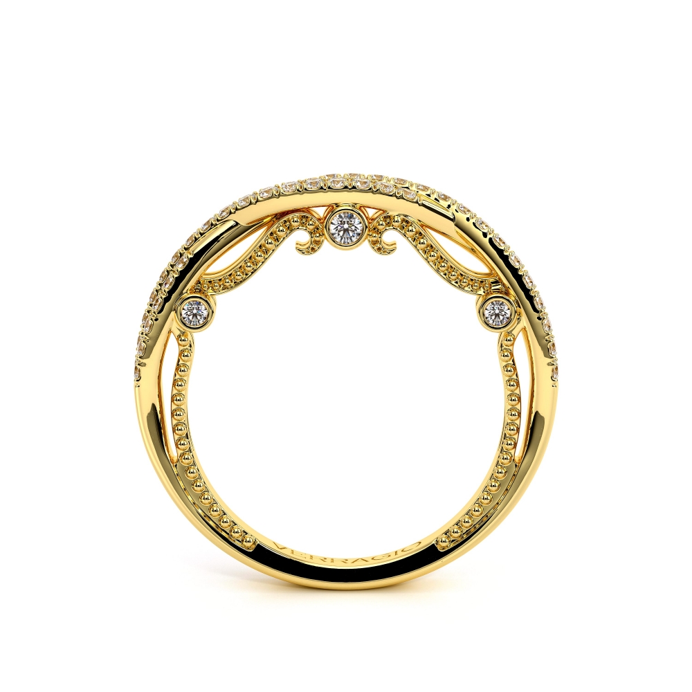 18K Yellow Gold INSIGNIA-7084W-TT Band