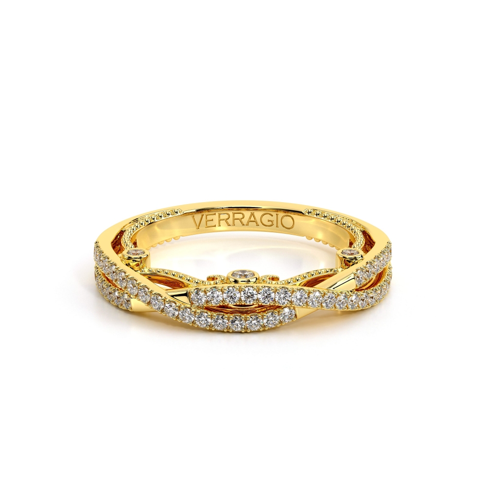 18K Yellow Gold INSIGNIA-7084W-TT Band