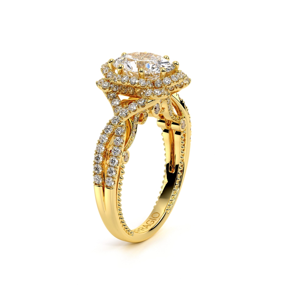 14K Yellow Gold INSIGNIA-7087OV Ring
