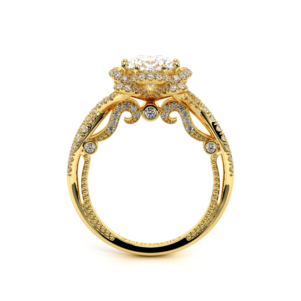 14K Yellow Gold INSIGNIA-7087OV Ring