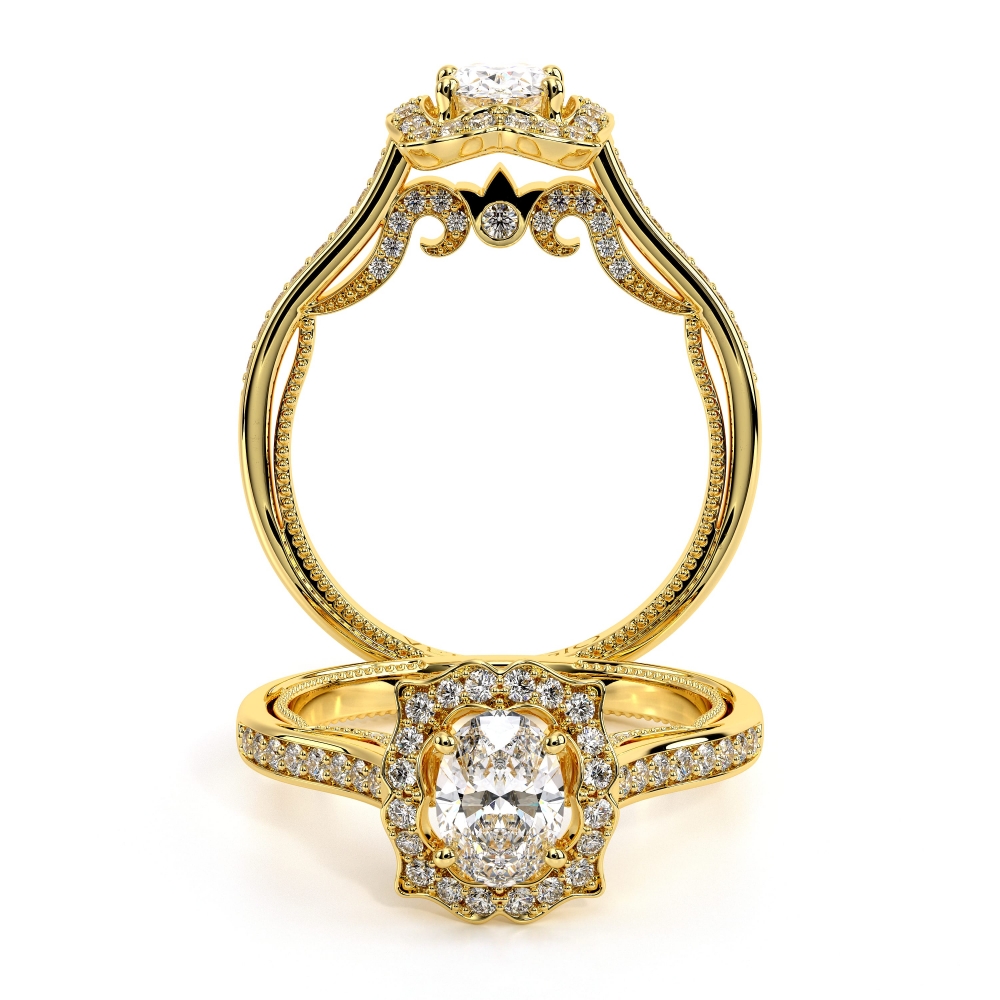 14K Yellow Gold INSIGNIA-7092OV Ring