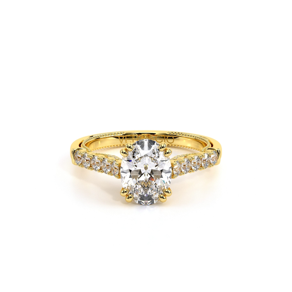 14K Yellow Gold INSIGNIA-7097OV Ring