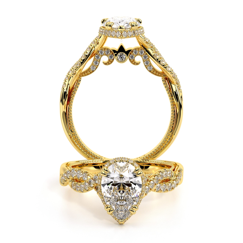 18K Yellow Gold INSIGNIA-7099PEAR Ring