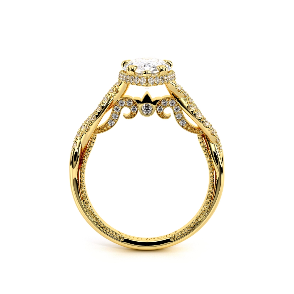18K Yellow Gold INSIGNIA-7099PEAR Ring