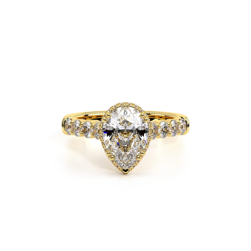 18K Yellow Gold INSIGNIA-7100PEAR Ring