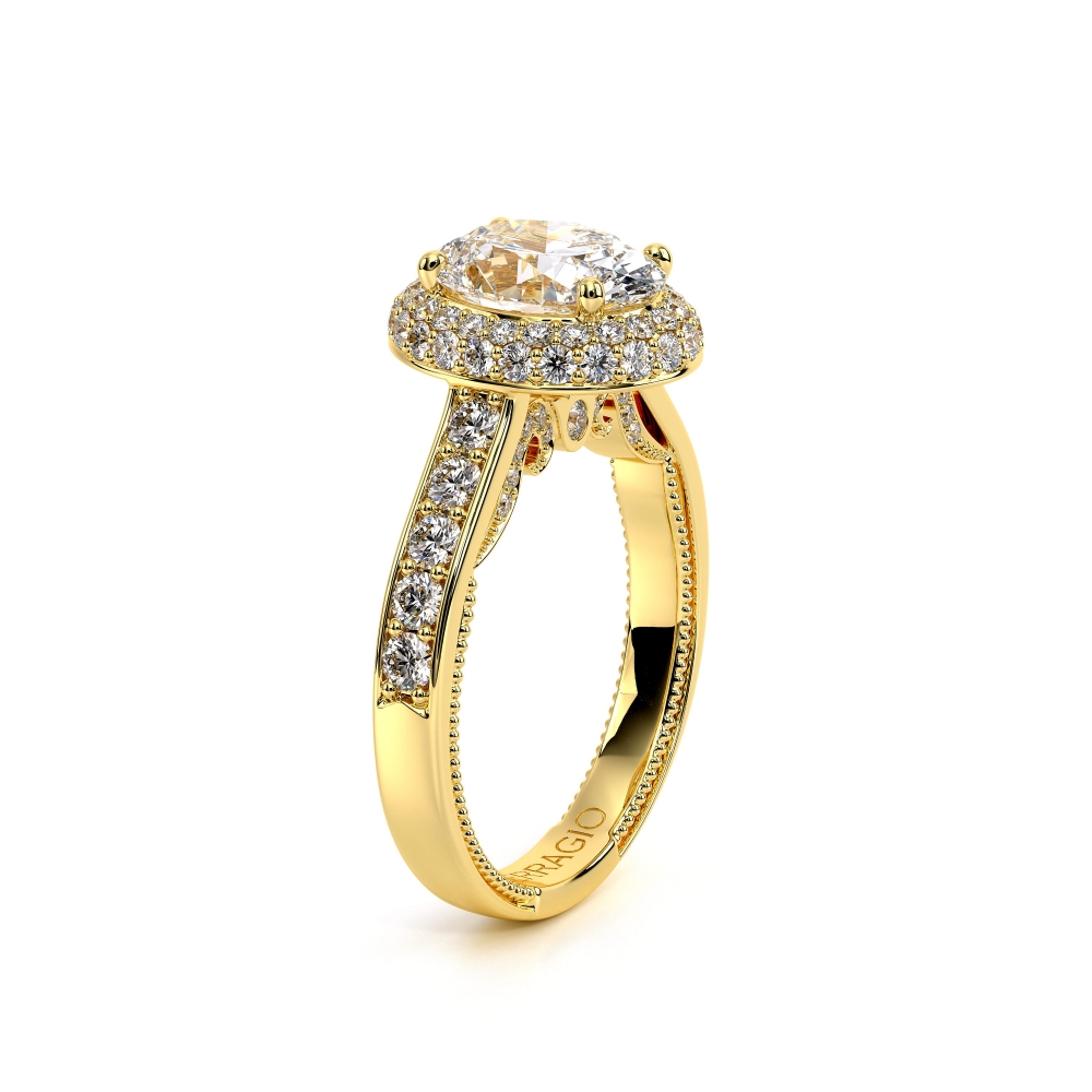 18K Yellow Gold INSIGNIA-7101OV Ring