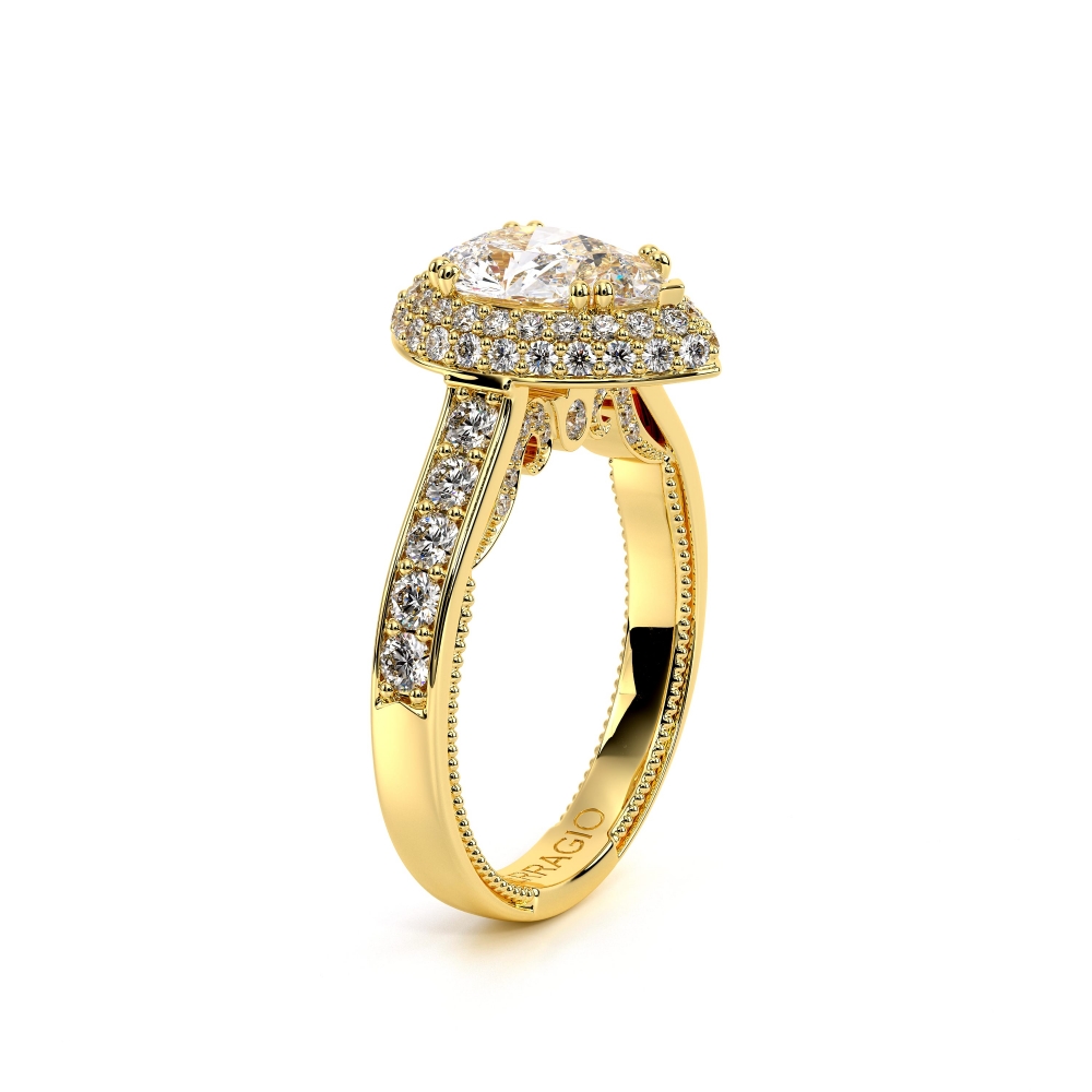18K Yellow Gold INSIGNIA-7101PEAR Ring