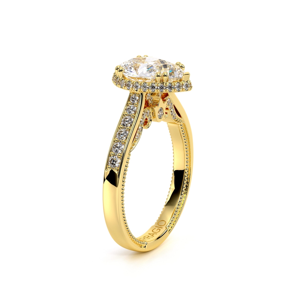 14K Yellow Gold INSIGNIA-7102PEAR Ring