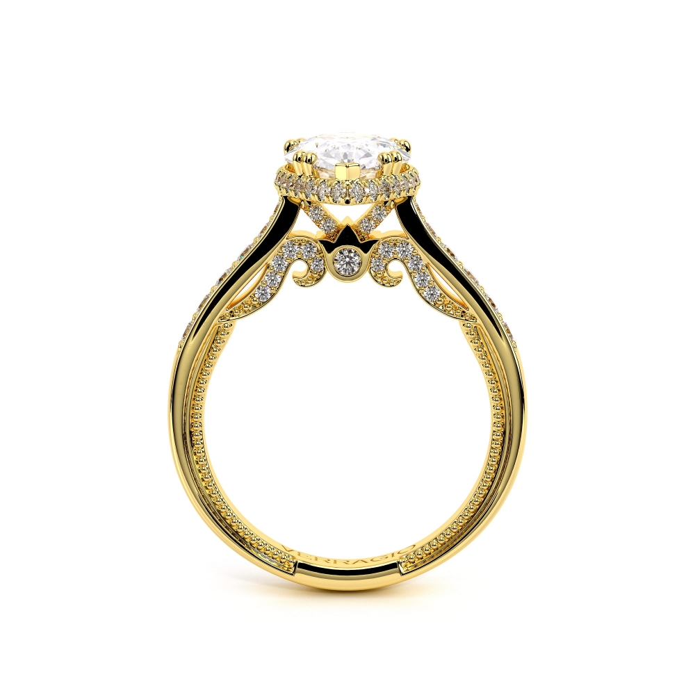 14K Yellow Gold INSIGNIA-7102PEAR Ring