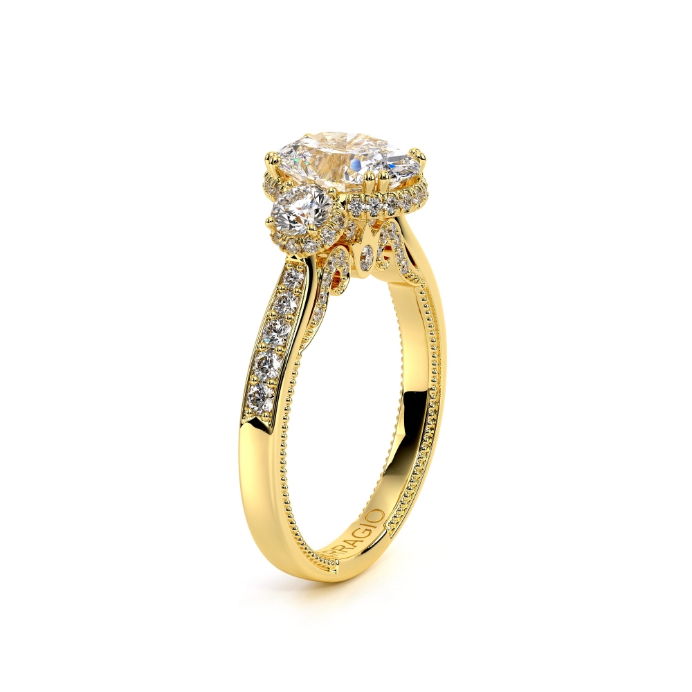14K Yellow Gold INSIGNIA-7103OV Ring