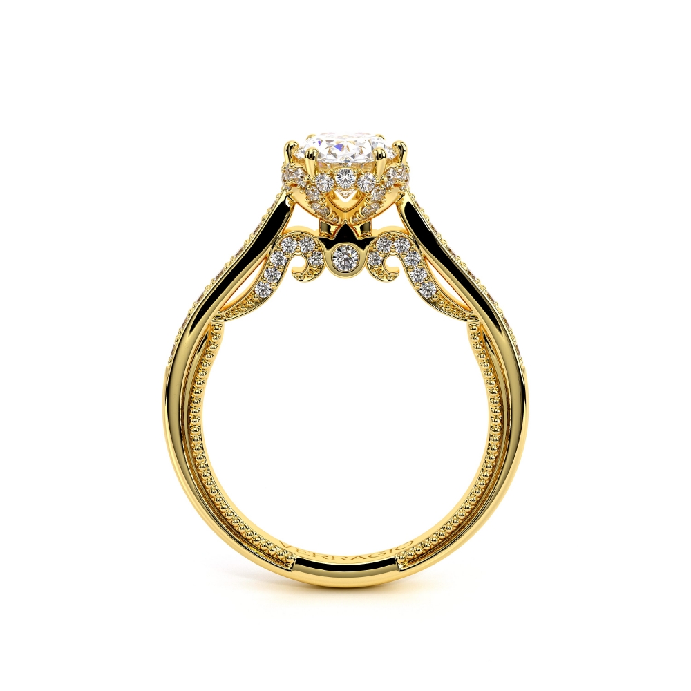 14K Yellow Gold INSIGNIA-7107OV Ring