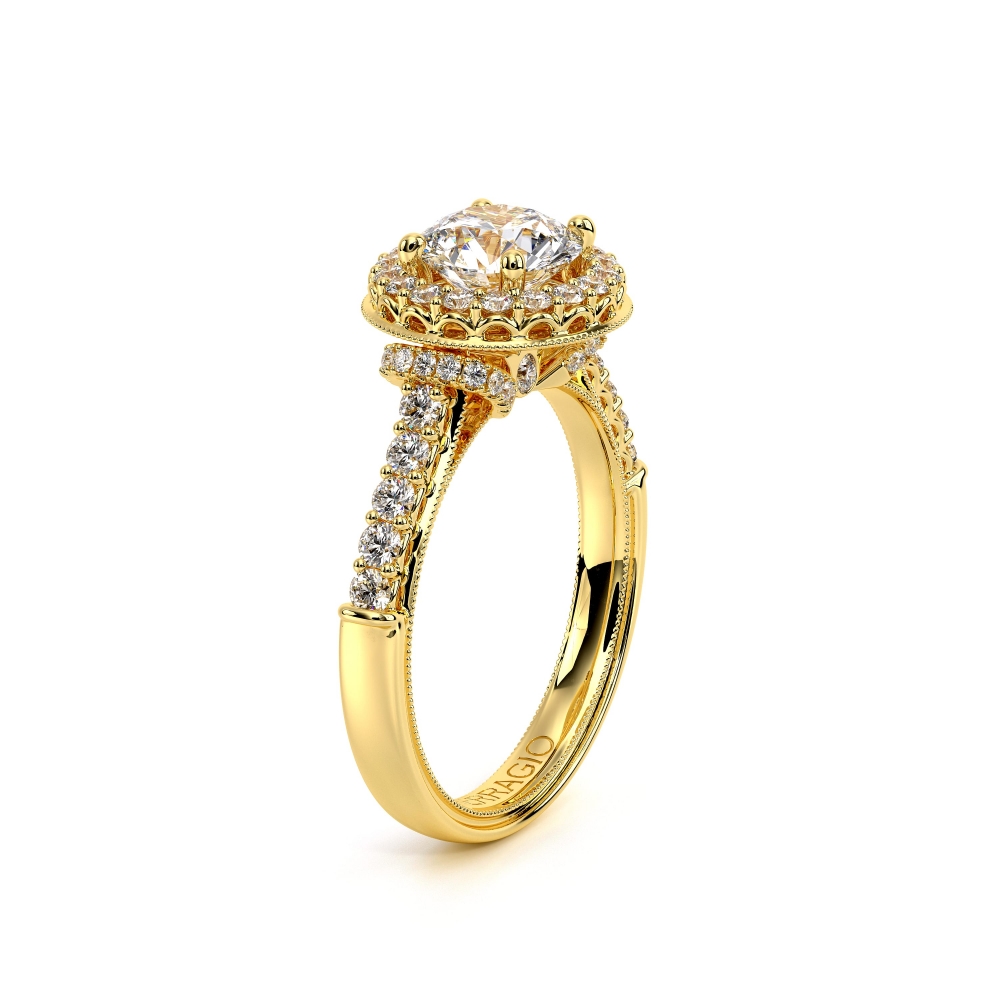 18K Yellow Gold Renaissance-908R Ring