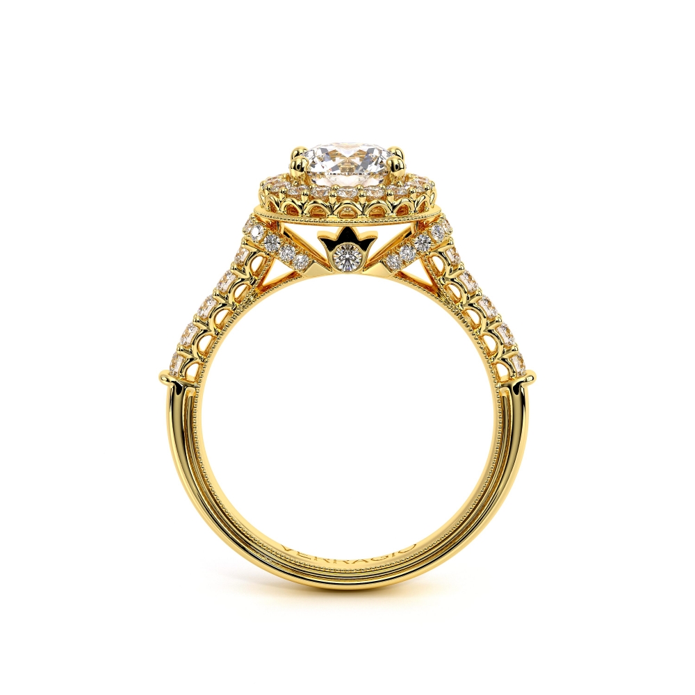 18K Yellow Gold Renaissance-908R Ring