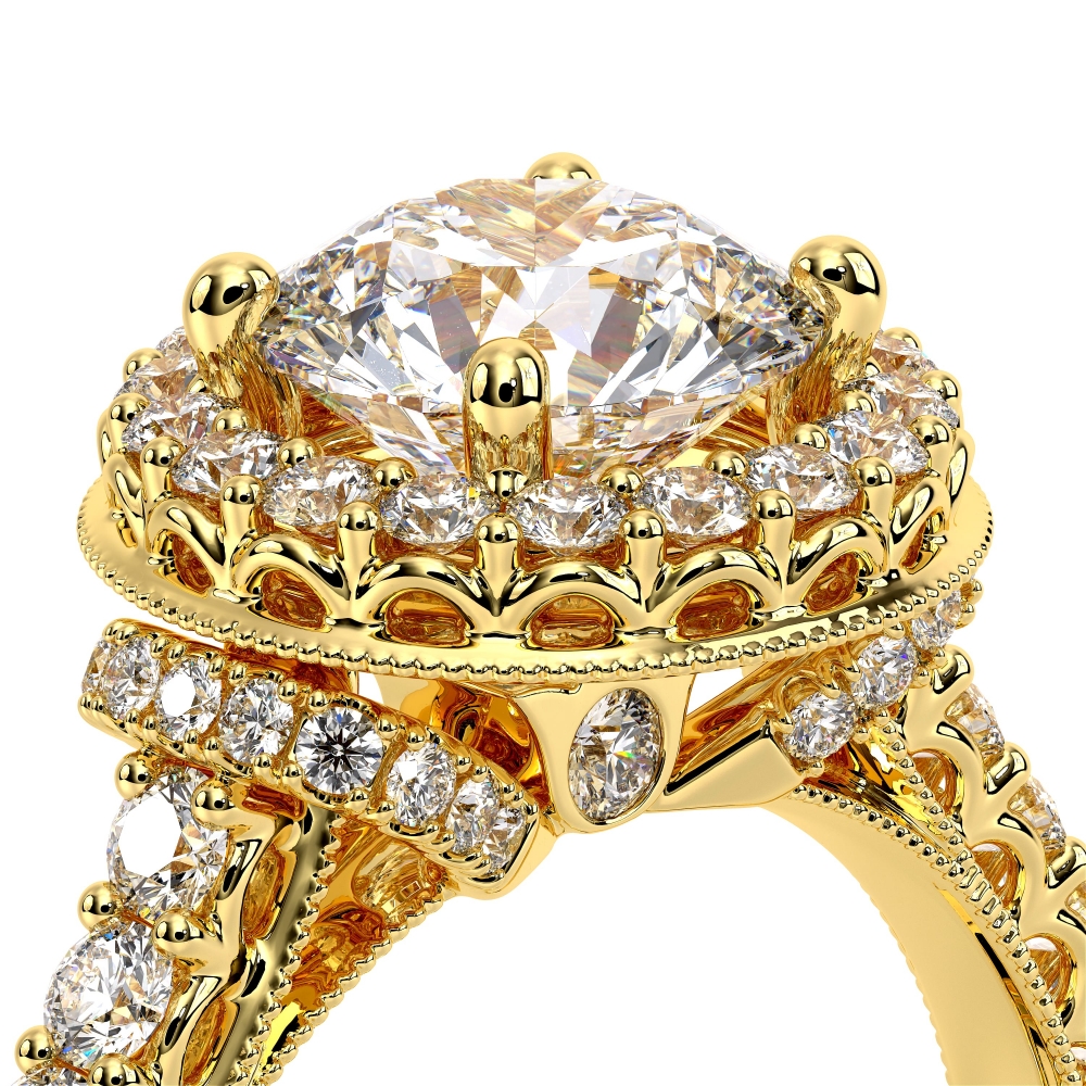 18K Yellow Gold Renaissance-908R Ring