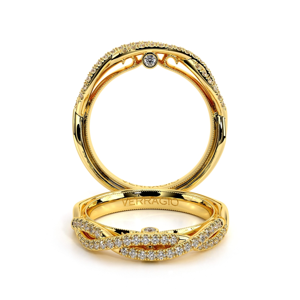 14K Yellow Gold Renaissance-918W Band
