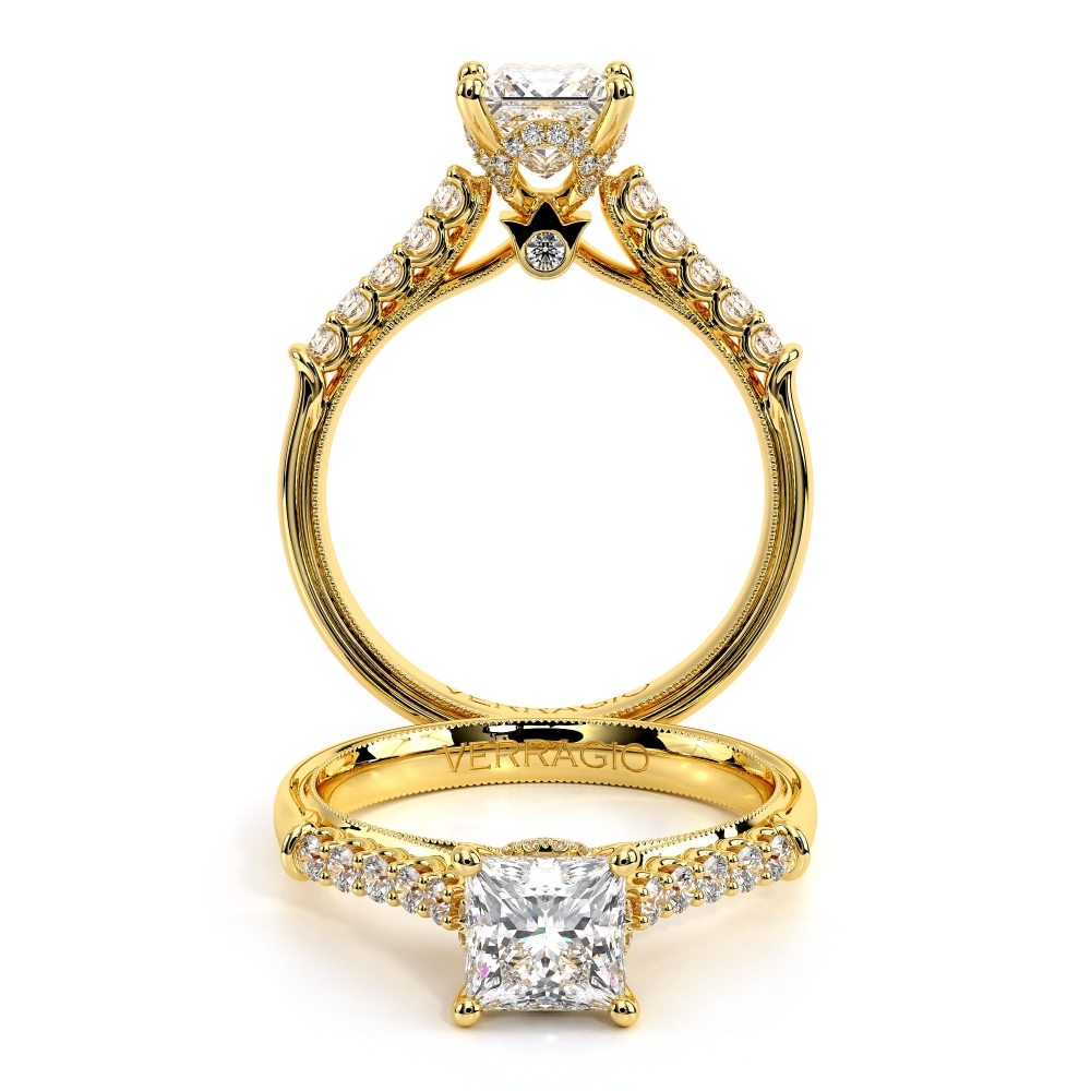 14K Yellow Gold Renaissance-938P5.5 Ring