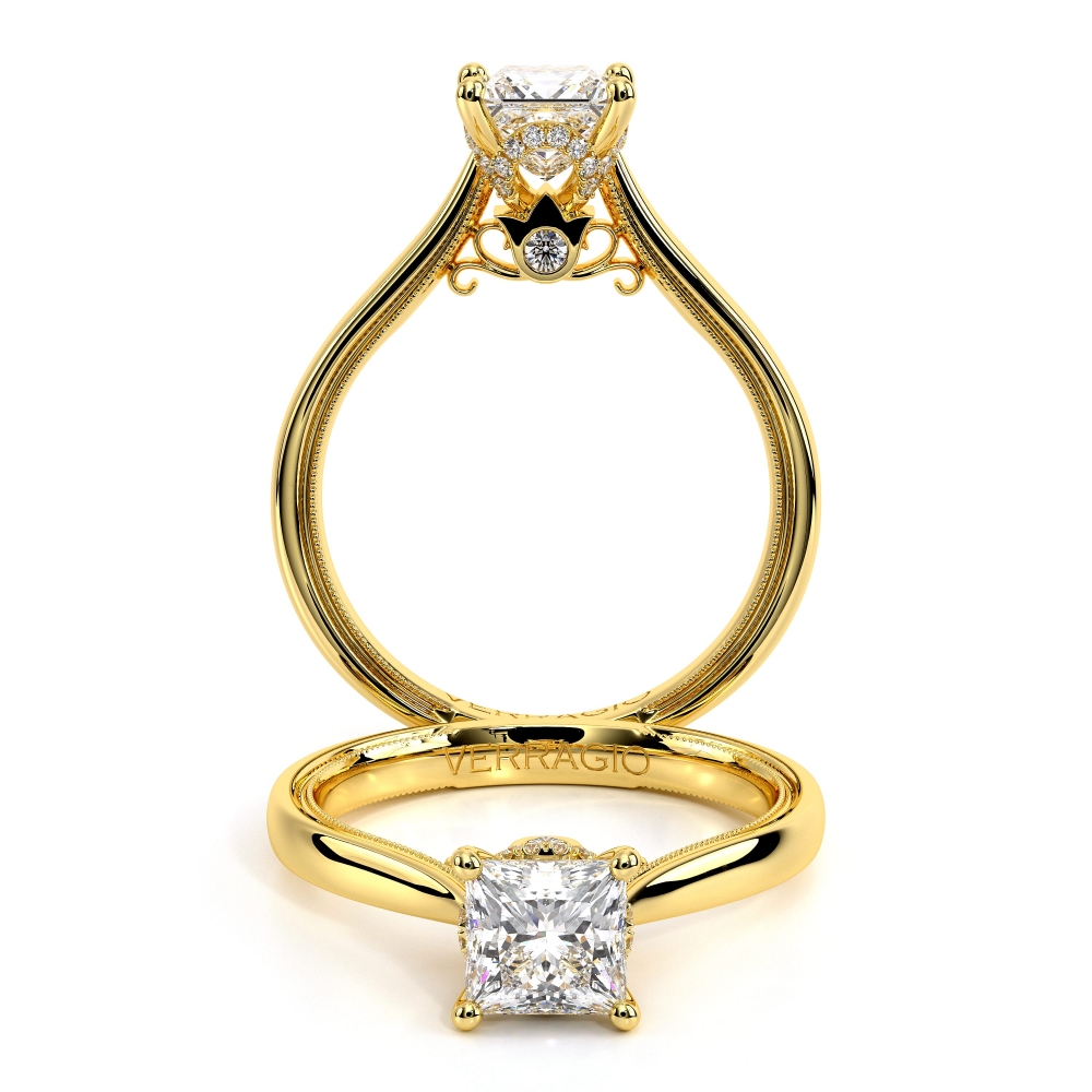18K Yellow Gold Renaissance-942P Ring