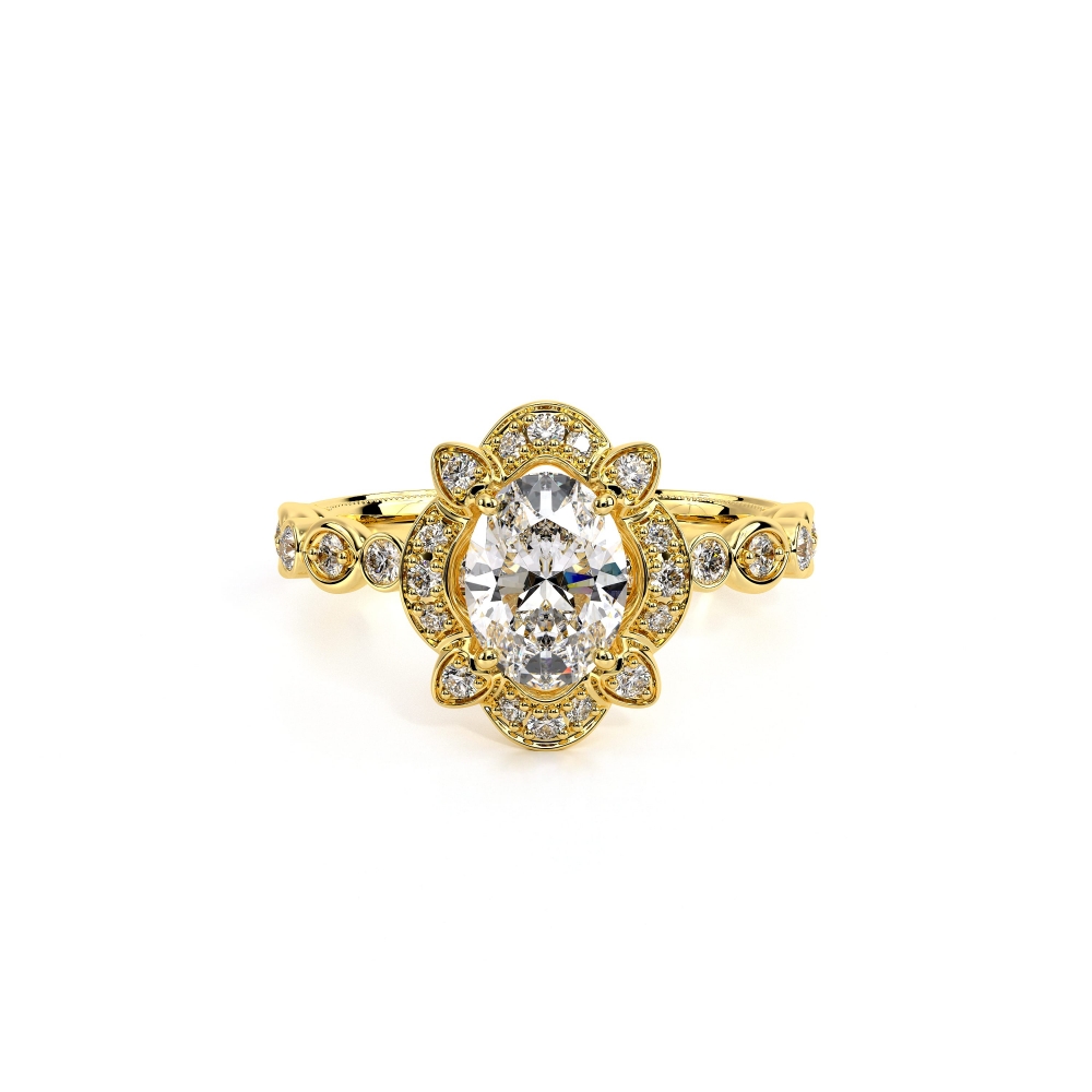 18K Yellow Gold Renaissance-977-BOV Ring