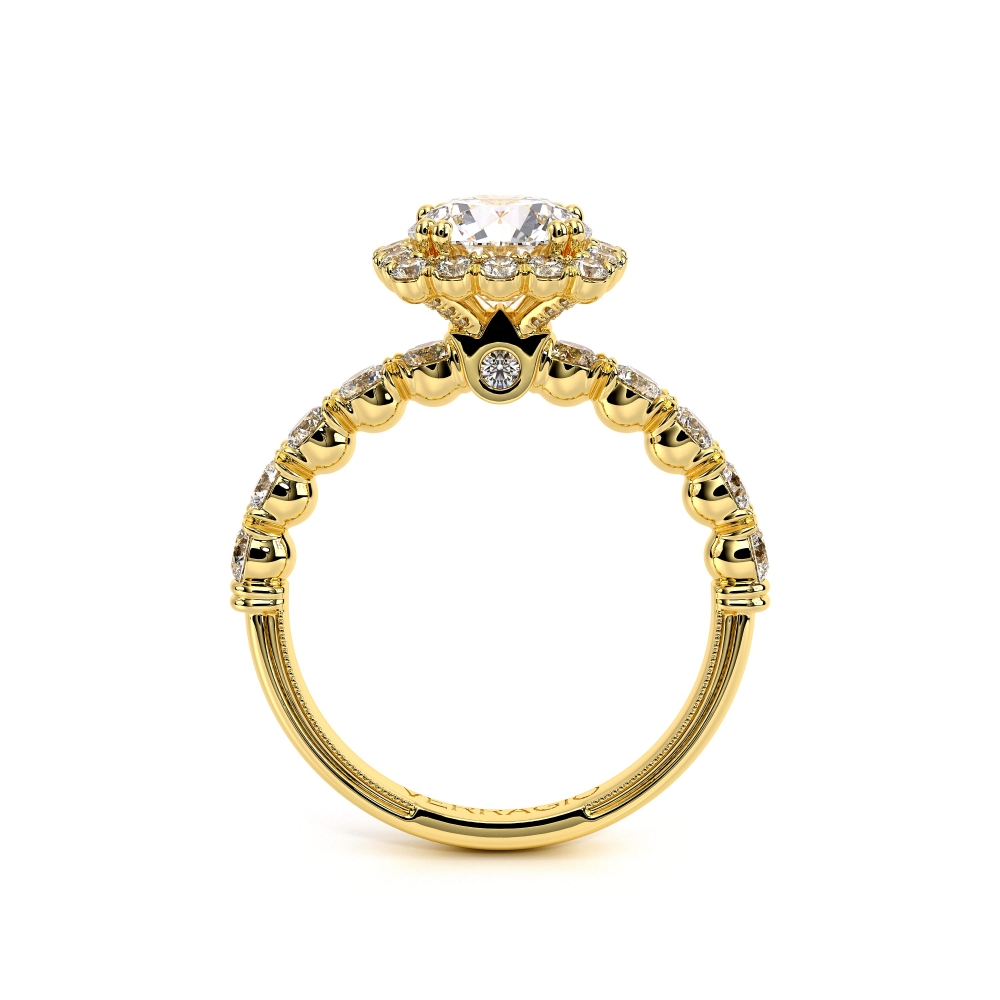 14K Yellow Gold Renaissance-954CU25 Ring