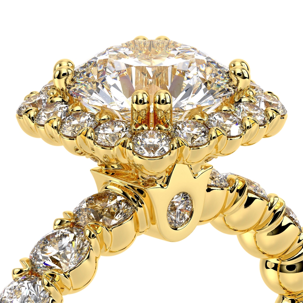 14K Yellow Gold Renaissance-954CU25 Ring