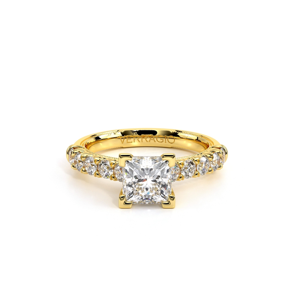 18K Yellow Gold Renaissance-955P27 Ring