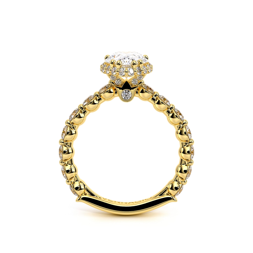 18K Yellow Gold Renaissance-984PEAR-2.5 Ring
