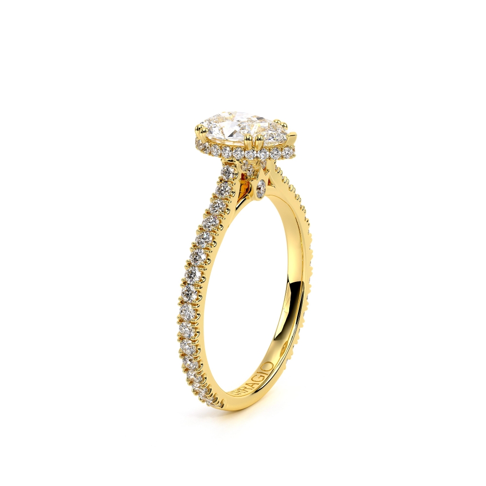 18K Yellow Gold Renaissance-985PEAR-1.5 Ring