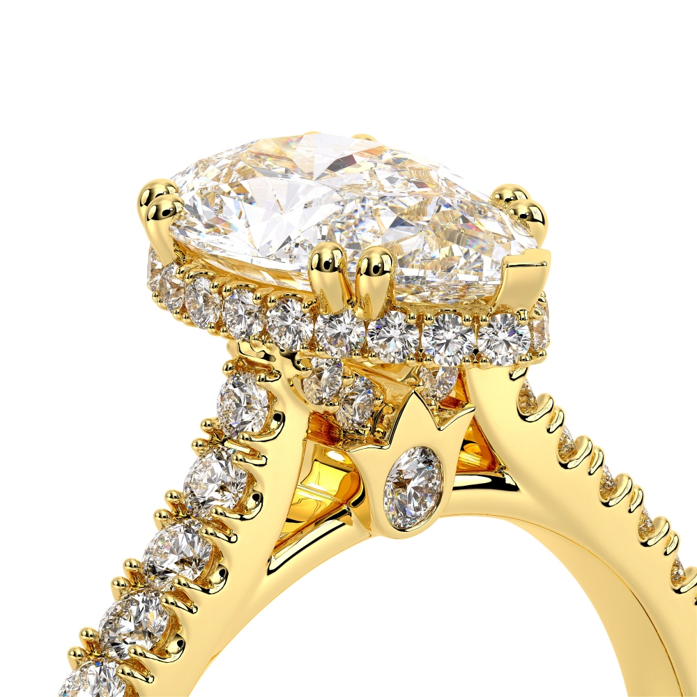 18K Yellow Gold Renaissance-985PEAR-1.5 Ring