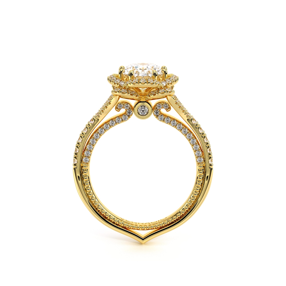 14K Yellow Gold COUTURE-0444-OV Ring