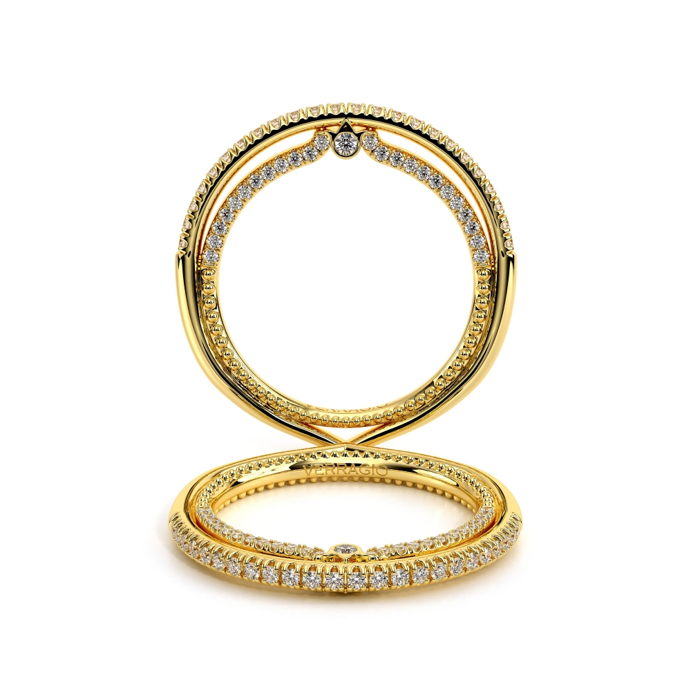 14K Yellow Gold COUTURE-0450WSB Ring