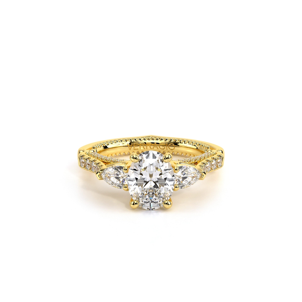 14K Yellow Gold COUTURE-0470PS Ring