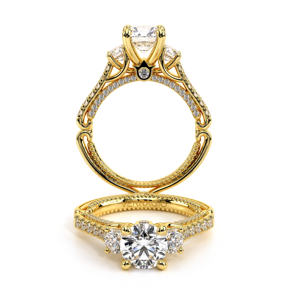 18K Yellow Gold COUTURE-0470R Ring
