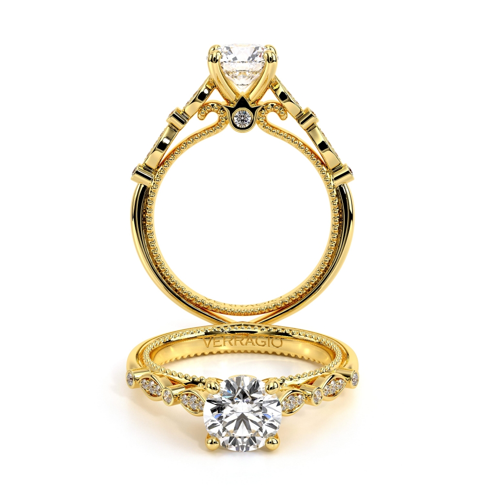 18K Yellow Gold COUTURE-0476R Ring