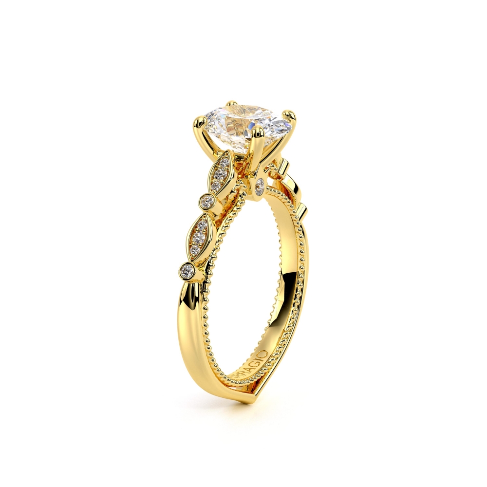 14K Yellow Gold COUTURE-0476OV Ring