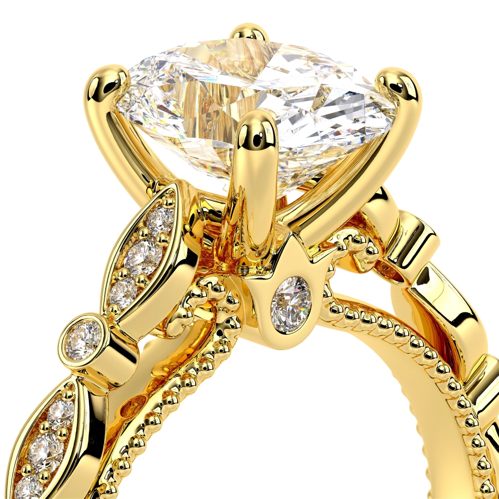 14K Yellow Gold COUTURE-0476OV Ring
