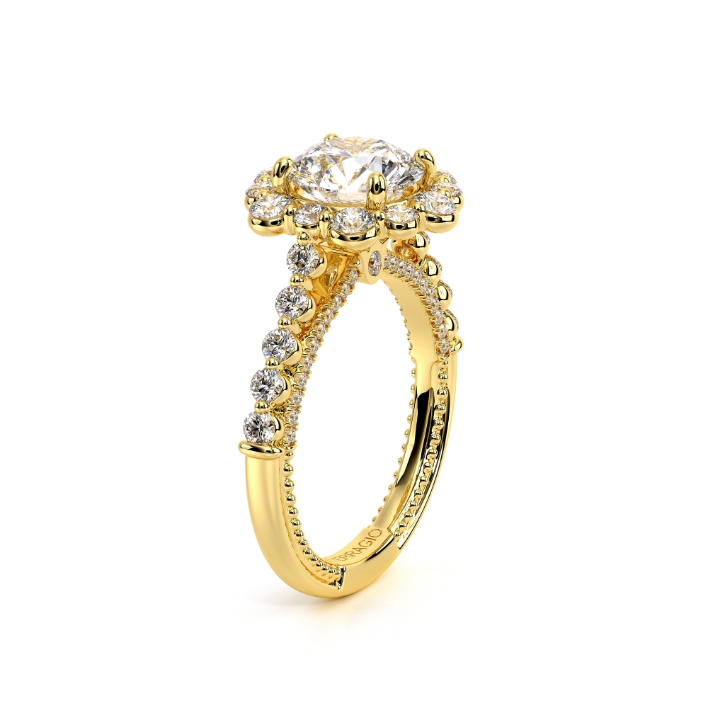 14K Yellow Gold COUTURE-0480 R Ring