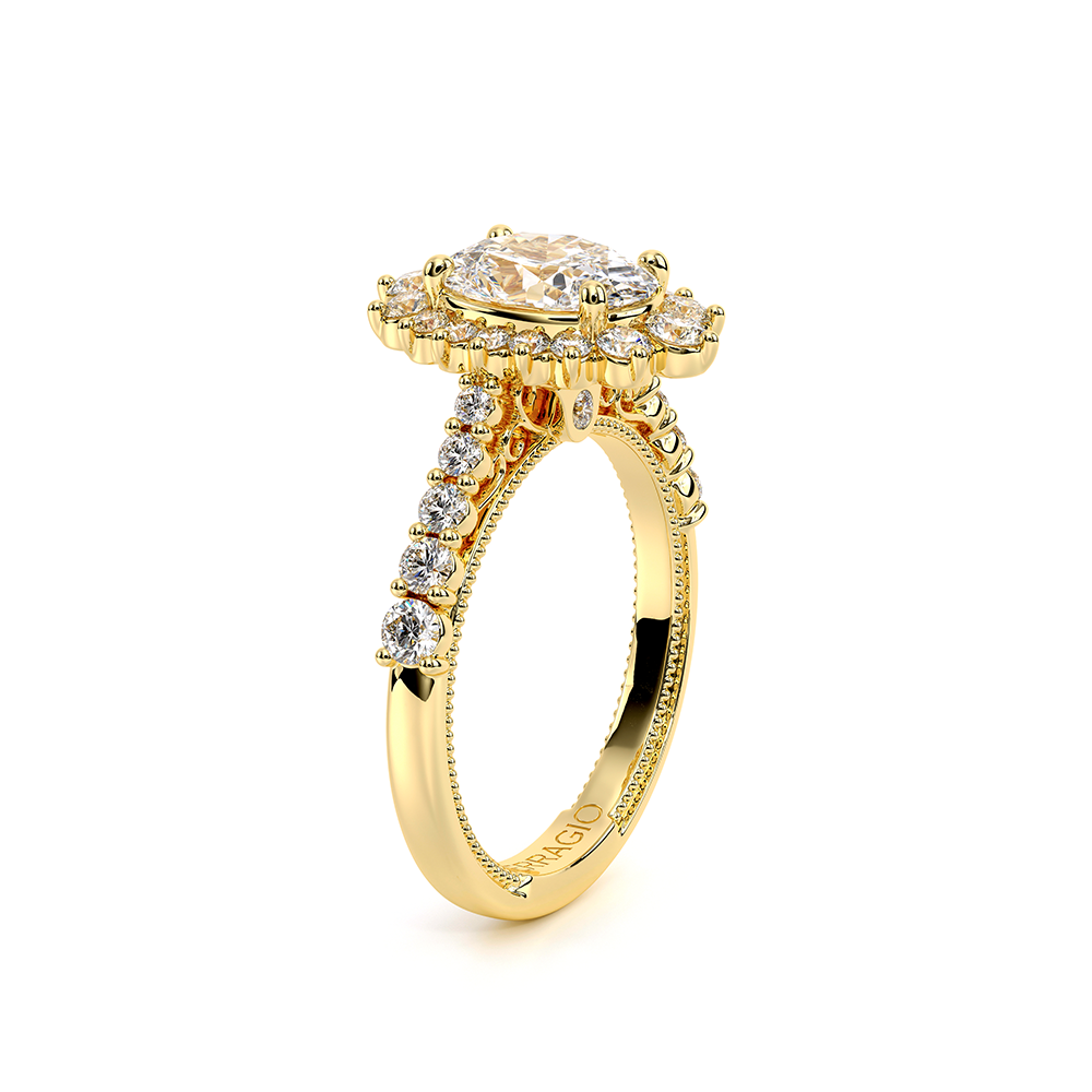 18K Yellow Gold VENETIAN-5084OV Ring