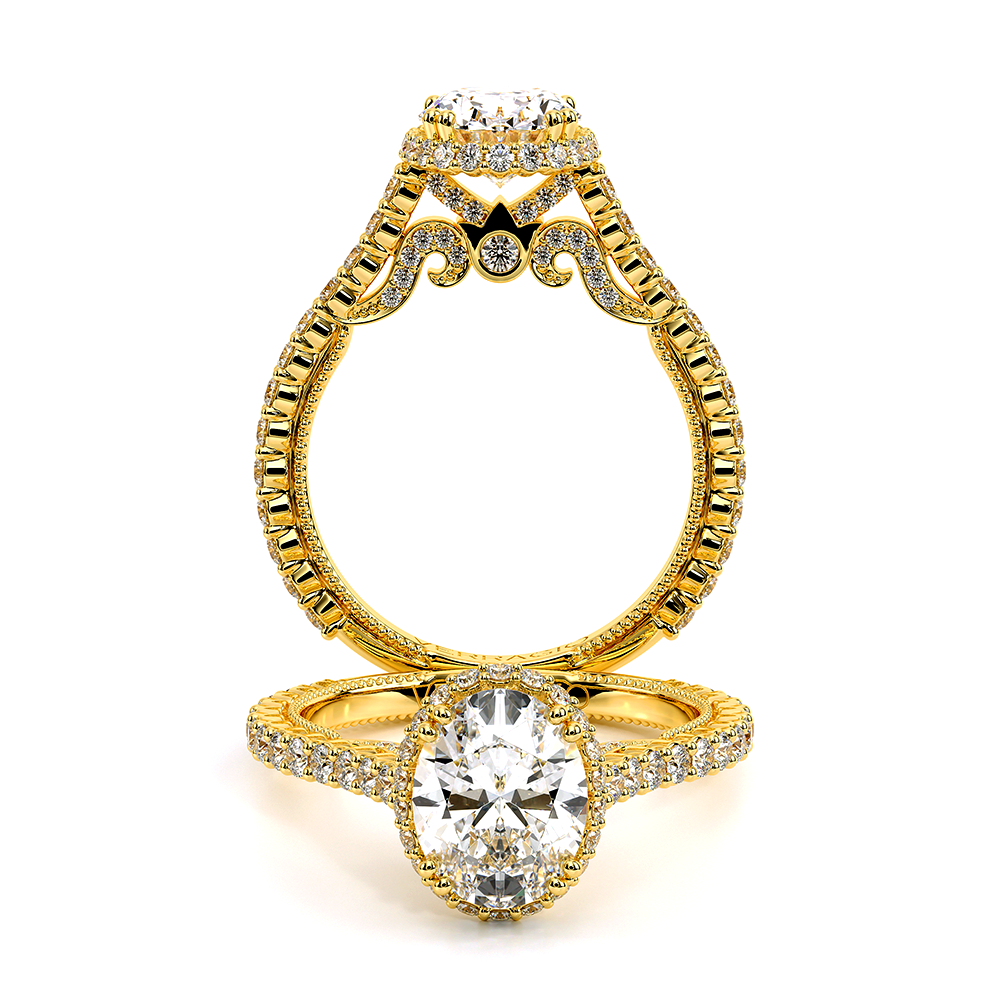 18K Yellow Gold INSIGNIA-7109OV Ring