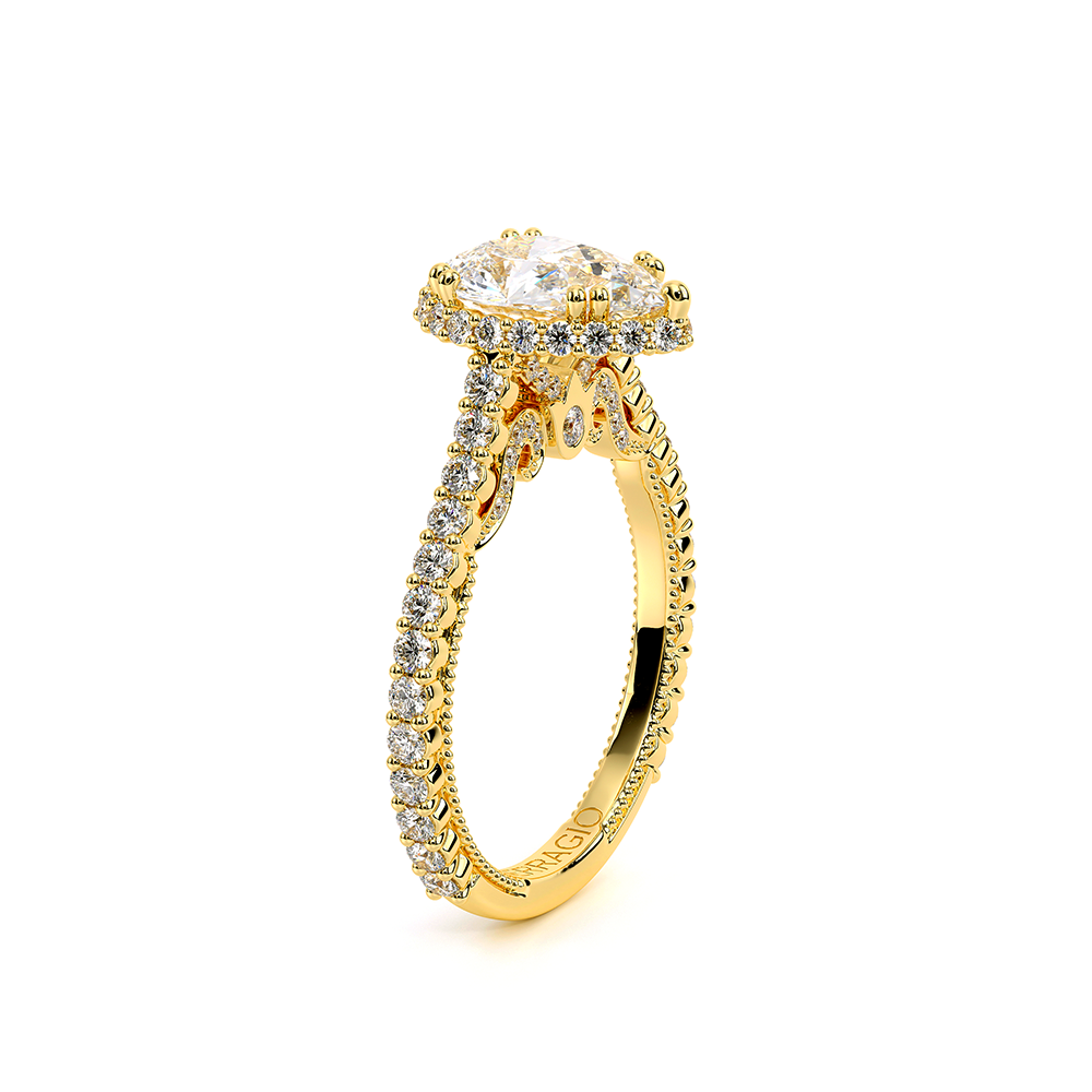 18K Yellow Gold INSIGNIA-7109PEAR Ring