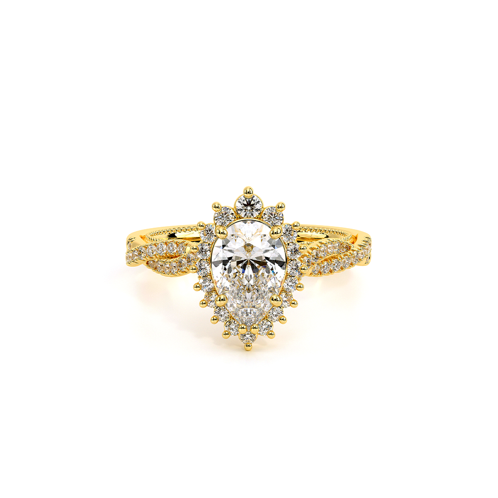 18K Yellow Gold Renaissance-987OPEAR Ring