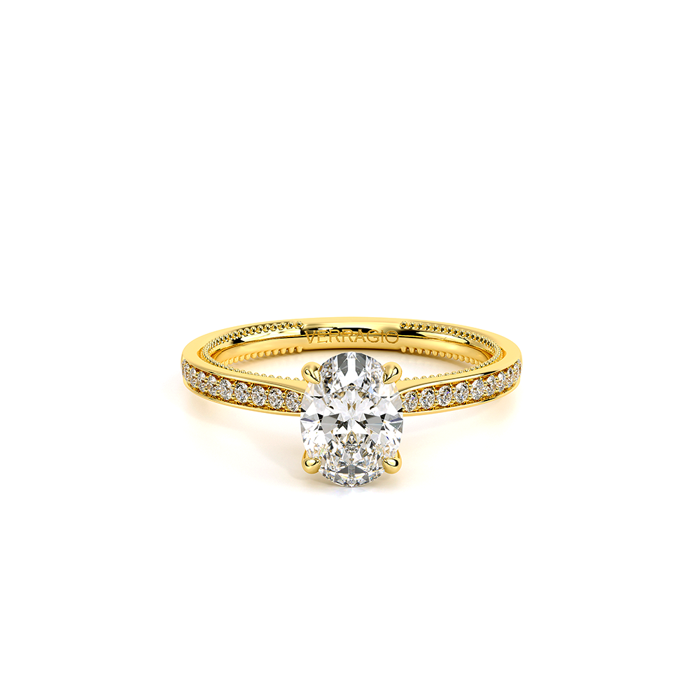 18K Yellow Gold Renaissance-SLD301-OV Ring