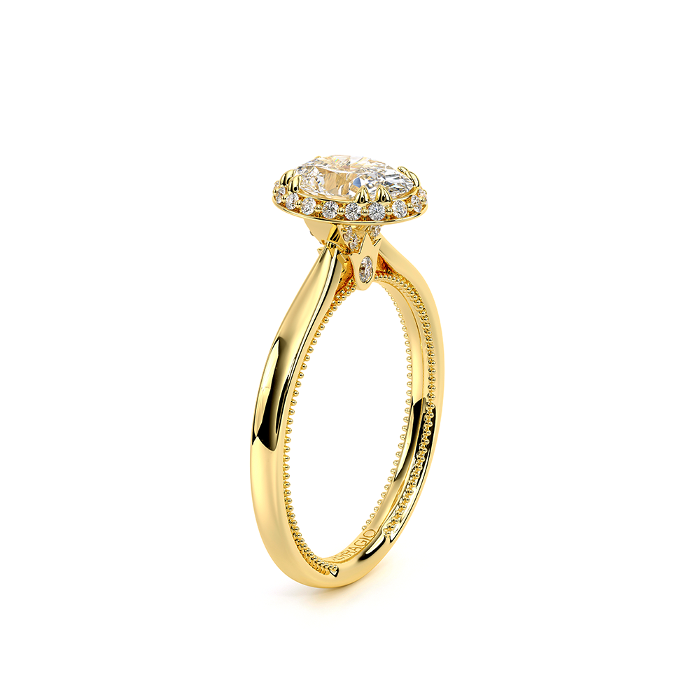 18K Yellow Gold Renaissance-SOL302-XOV Ring