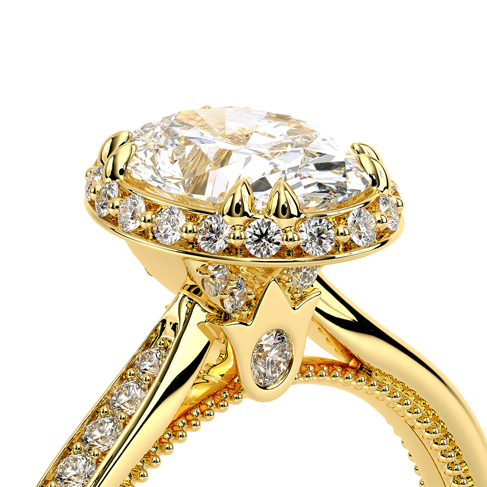 14K Yellow Gold Renaissance-SLD302-XOV Ring