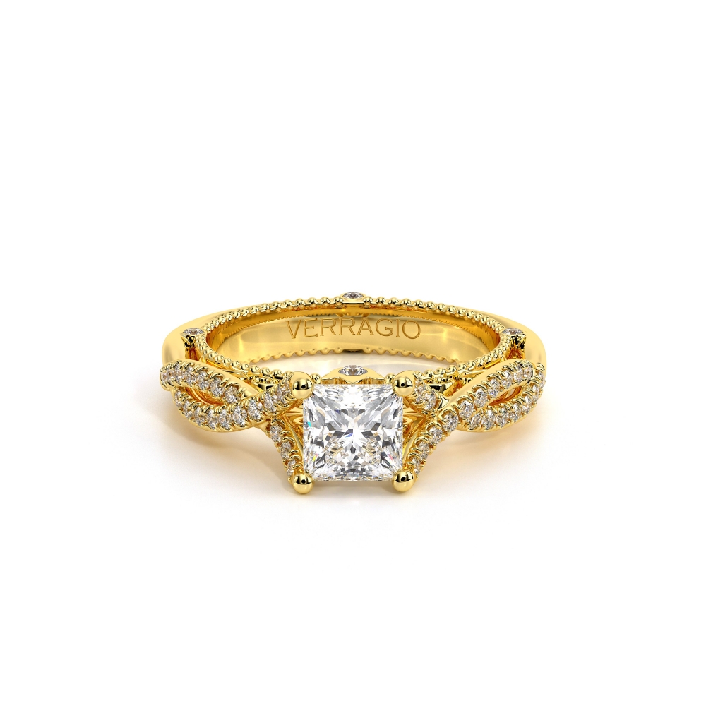 14K Yellow Gold VENETIAN-5003PR Ring